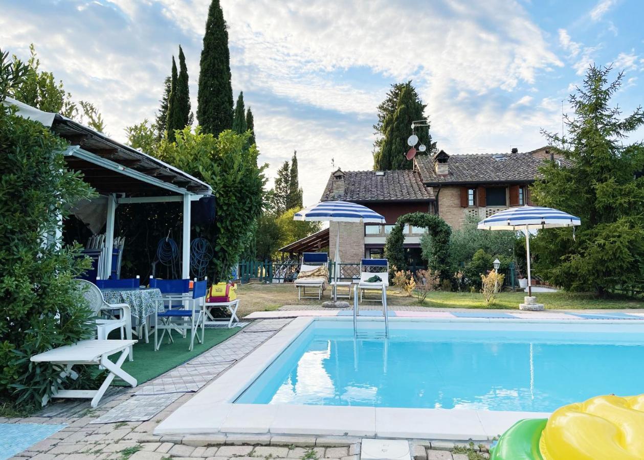Appartamento Con Piscina E Giardino A Sienne Extérieur photo