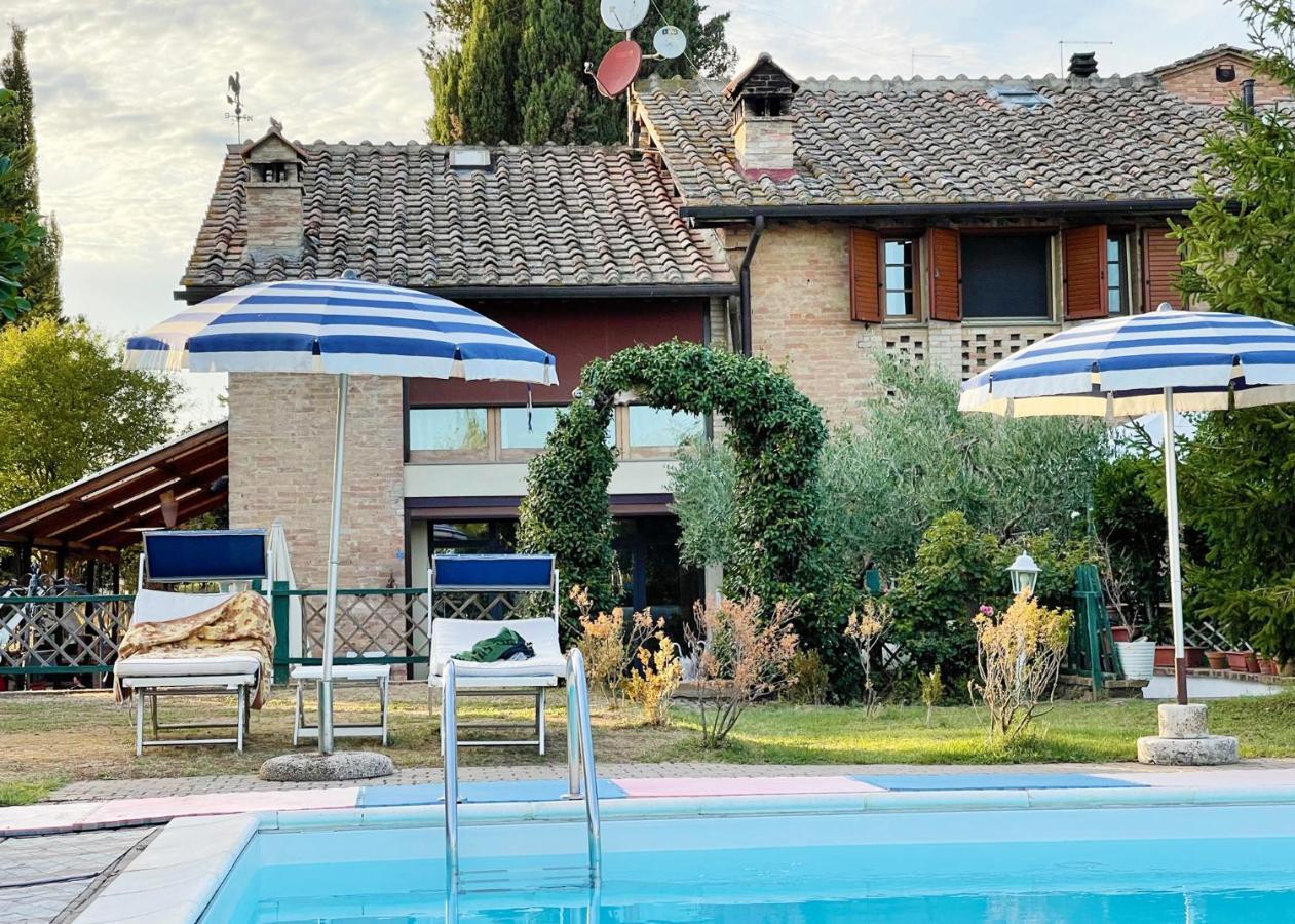 Appartamento Con Piscina E Giardino A Sienne Extérieur photo